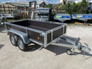 Reboque de madeira Lider 45450, 251 x 133 cm, 500/750 kg, PTAC