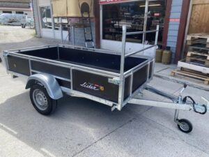 Reboque de madeira Lider 45460 251 x 133 cm 500/750KG PTAC