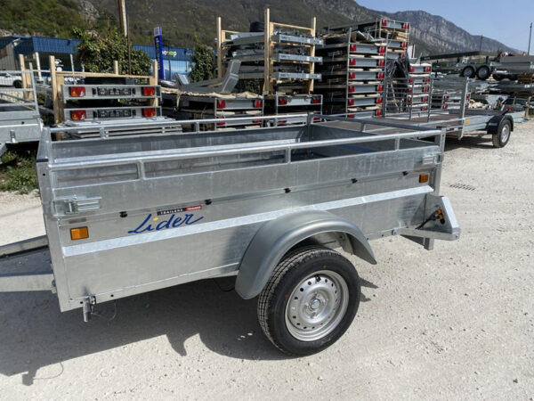 Reboque robusto Lider 39350 200 x 134 cm 500/750 kg