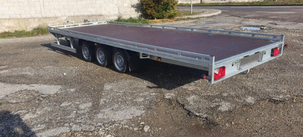 Plataforma fixa + rampas Boro ATLAS 6m x 2m 3500KG 3 eixos