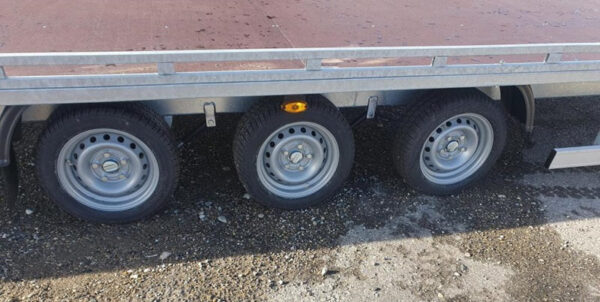 Plataforma fixa + rampas Boro ATLAS 6m x 2m 3500KG 3 eixos