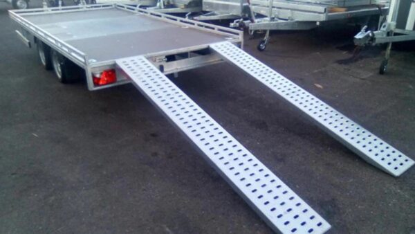 Plataforma fixa + rampas Boro ATLAS 6m x 2m 3500KG 3 eixos