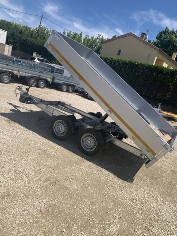 Reboque basculante hidráulico Eduard Saris 310X160