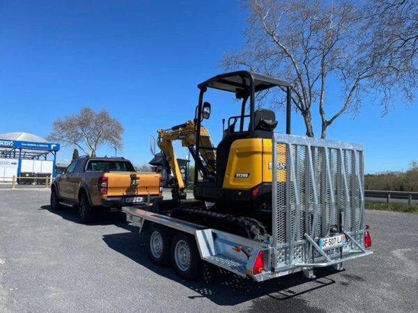 Porta máquinas BRENDERUP 3,60 m x 1,79 m 3500 kg