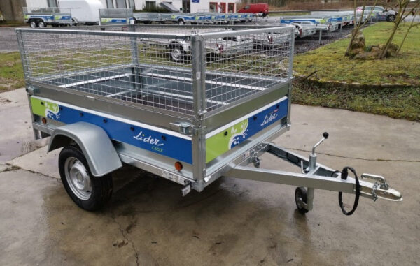 Reboque Cadiz 205x132x39 + extensões de ecrã de 50cm, novo, com 2 anos de garantia.