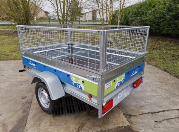 Reboque Cadiz 205x132x39 + extensões de ecrã de 50cm, novo, com 2 anos de garantia.